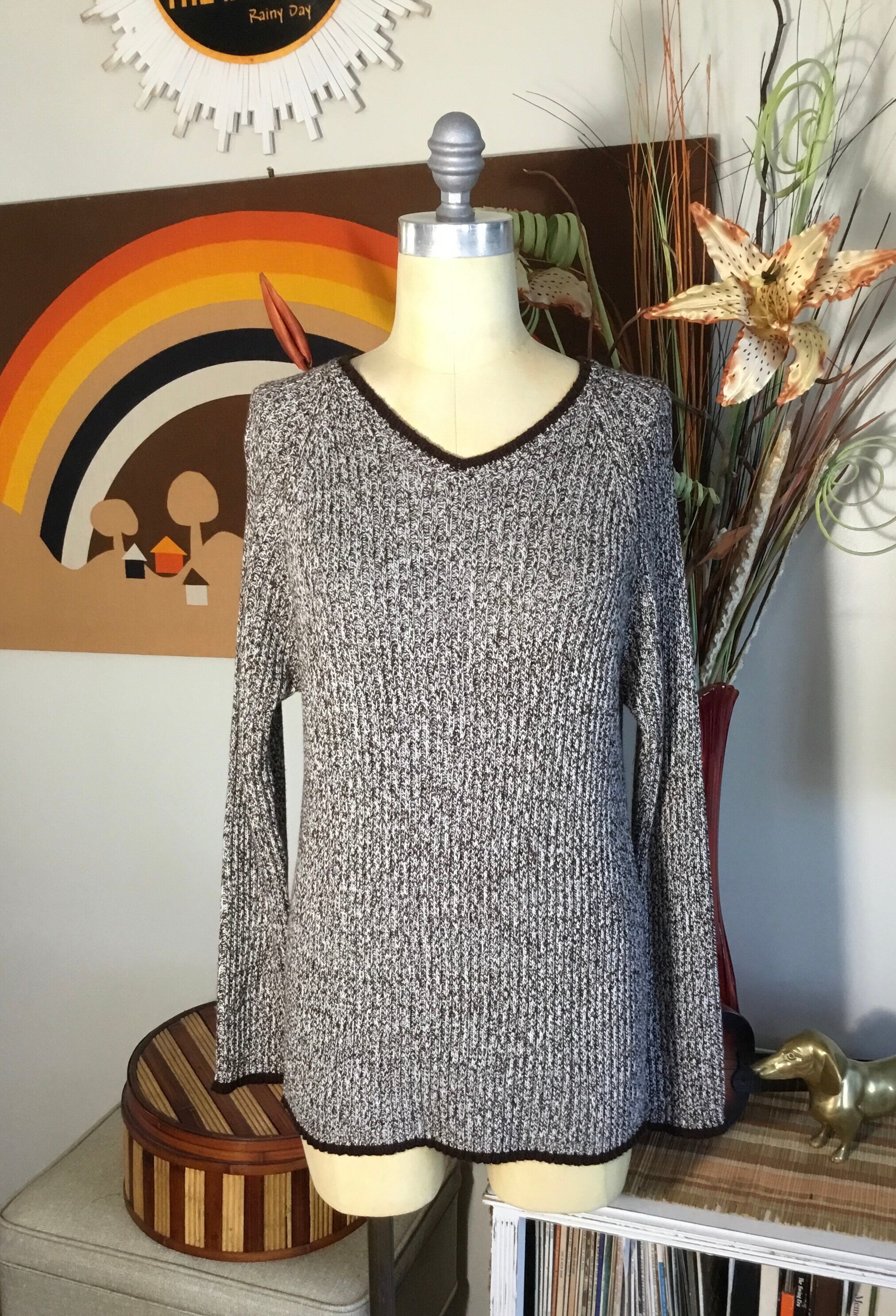 Carolyn Taylor Essentials 1990's Women's Knit Pullover Carolyn Taylor Essentials 1990's Women's Knit Pullover