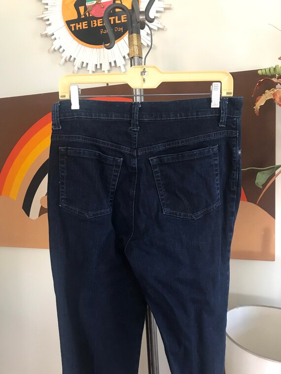 Gloria Vanderbilt 1980's Ladies Indigo Denim Jean… - image 3