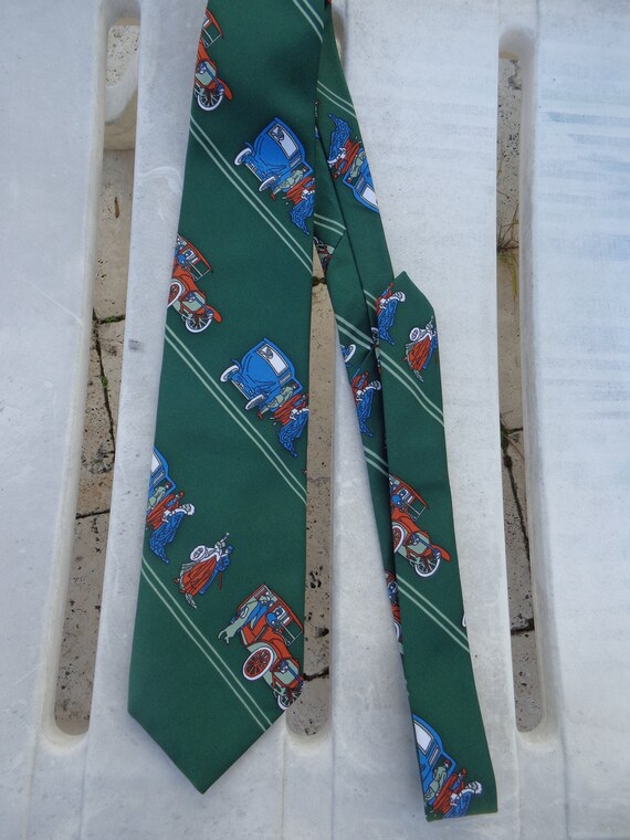 Brittania Vintage Auto Necktie - image 3