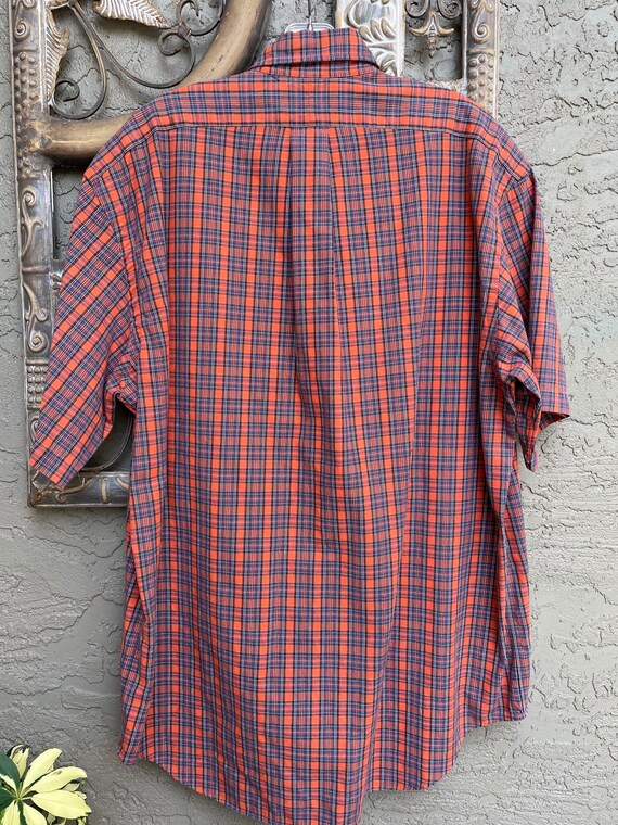 Ralph Lauren 1980’s Men’s Plaid Shirt - image 4