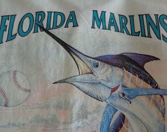 1993 Florida Marlin's Inaugural Season Cotton Shirt by TSF Sportswear 