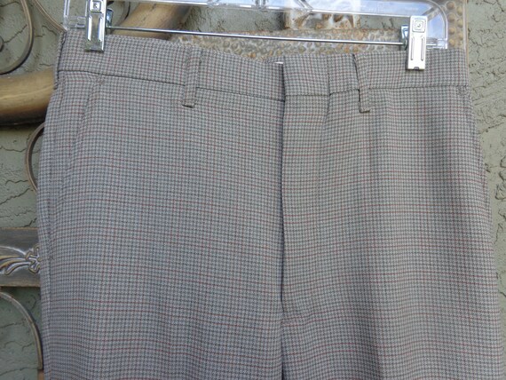 1970's Men's Hounds Tooth Pants