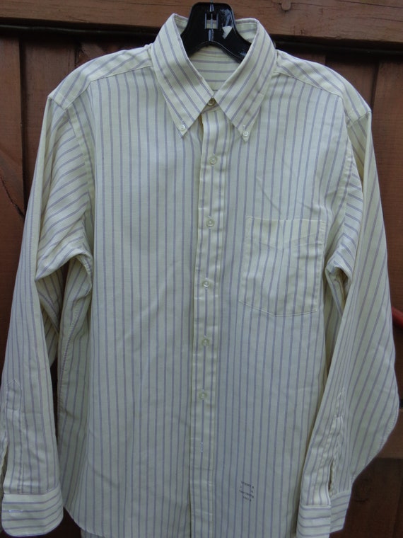 Puriet Classic Lilac & Beige Pin Stripe Men's 196… - image 2