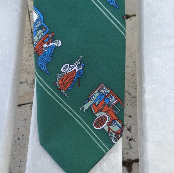 Brittania Vintage Auto Necktie - image 1