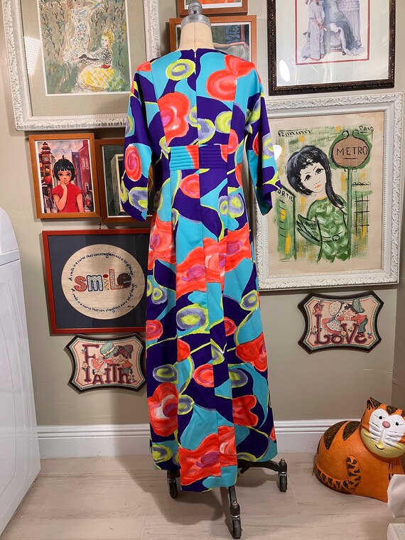 Tori Richard 1970's Maxi Dress - image 3