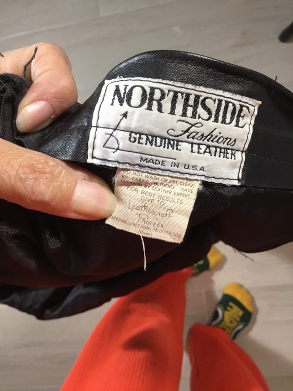 Northside Fashions 1980’s Black Leather Skirt - image 7