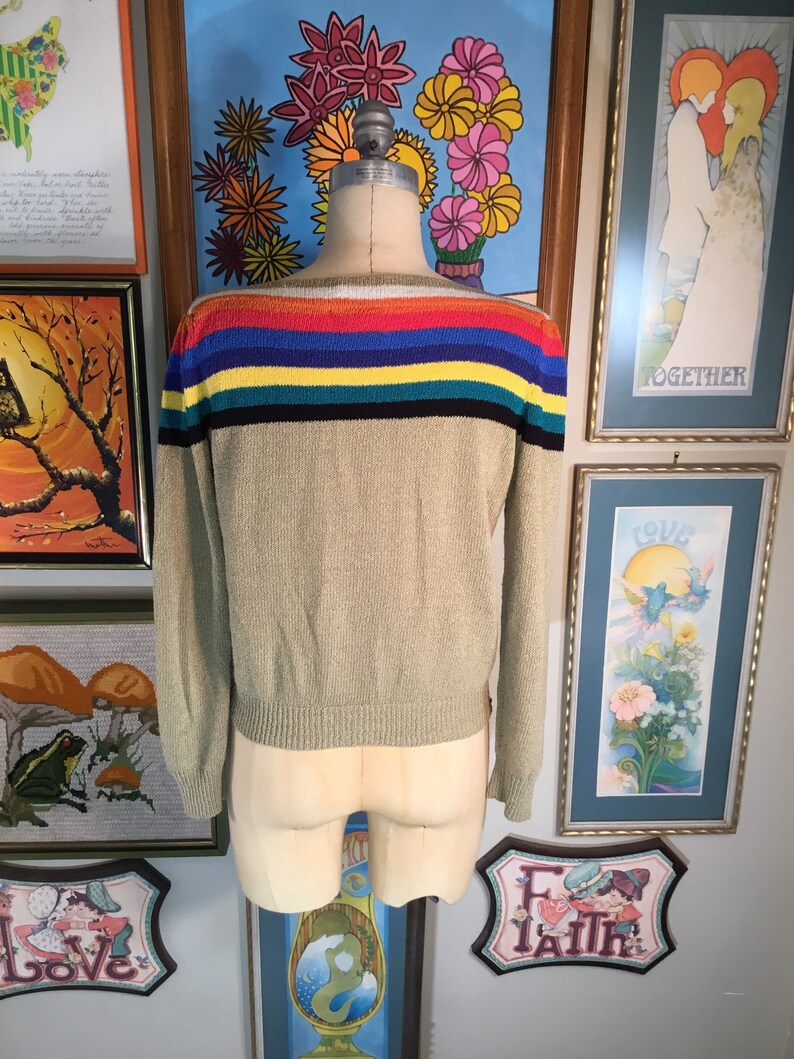 Geoffrey Beene for Chesa 1980’s Women’s Pullover Sweater image 3