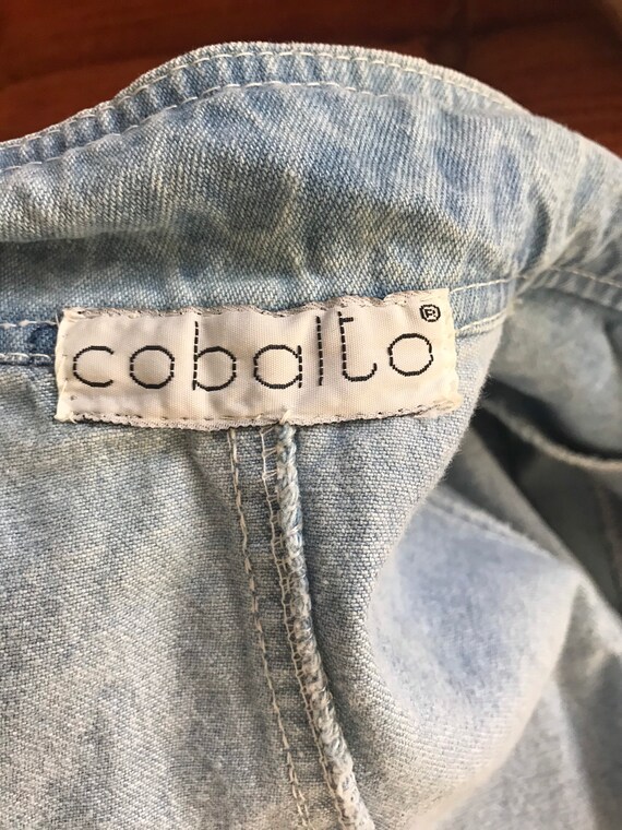 Cobalto 1980s Jacket and Skirt - image 3