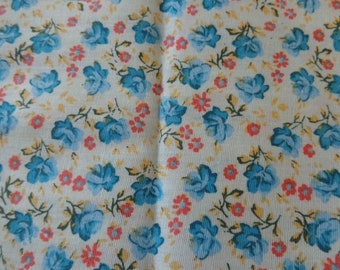 FABRIC 1970's Cotton Percale Fabric