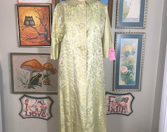 Meya of Miami 1960's Shantung Silk Evening Coat