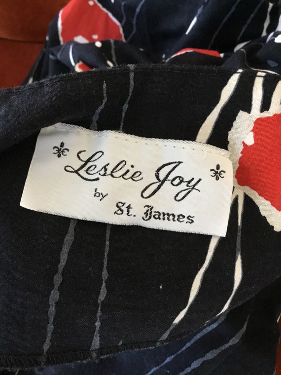 Leslie Joy by St.James 1980's Housedress/Shift Dr… - image 6