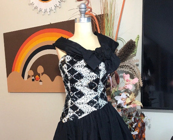 Gunne Sax by Jessica McClintock 1980's Dress - image 1