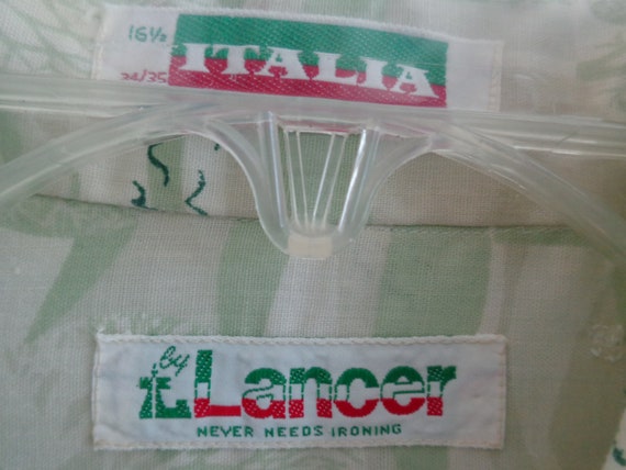 Lancer 1970's Men's Italia by Pale Green, Light G… - image 5