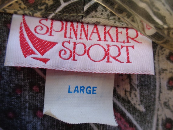 Spinnaker Sport 1980's Jacket Ladies Cotton Sports - image 5