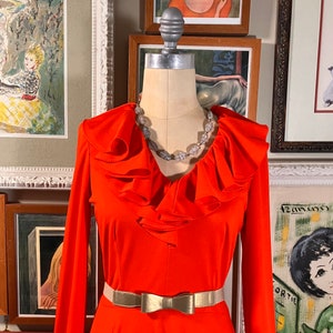 Fred Rothschild 1970&#39;s Maxi Dress