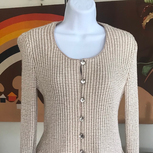 DOROTHY BULLITT 1960's Ladies Dressy Knit Top