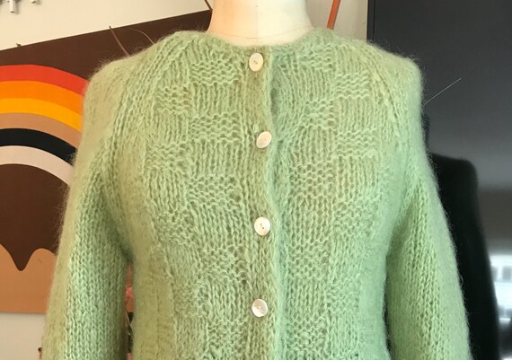 Lord & Taylor 1950s Mohair Sweater