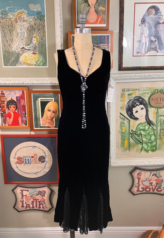 lillie rubin evening dresses Vintage Long Dress