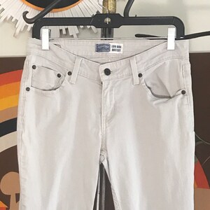 Levi Strauss 1990&#39;s Low Rise Bootcut Khaki Jeans (Small)