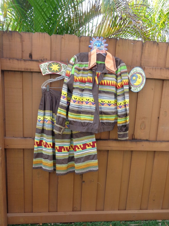 Florida Seminole Native American Colorful Ladies 2