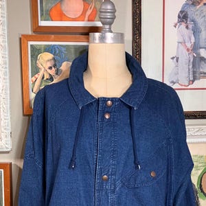 New Man 1980&#39;s Blue Denim Jacket