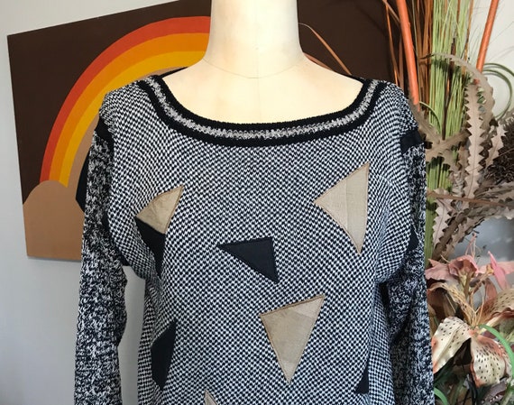 UMI Collections 1980s Knit Pullover by Anne Crimm… - image 1