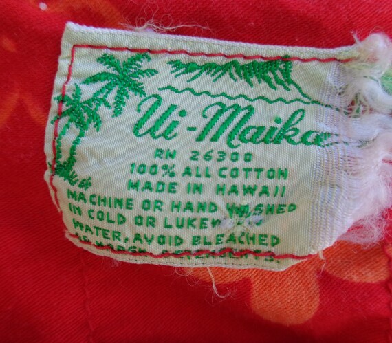 Ui-Maika Hawaii 1960s's Sun Dress  Genuine Hawaii… - image 4