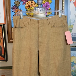 Lee Leesures 1960’s Men’s Striped Flare Slacks