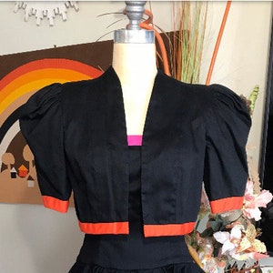 Julie Duroche’ 1980s Strapless Dress and Bolero