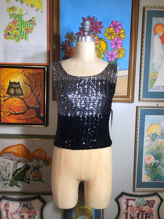 1960's Sequined Top - image 2