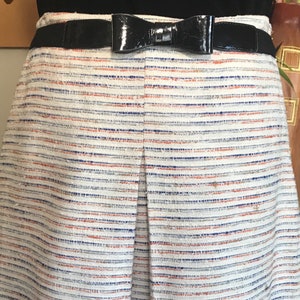 Tommy Hilfiger 1990s Ladies Red White and Blue Striped Skirt image 1