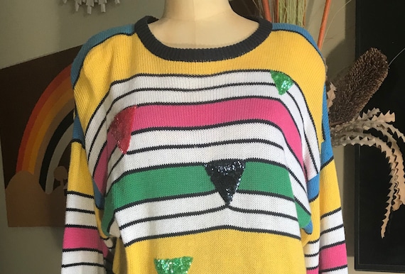 IB Diffusion 1980s Pullover Sweater - image 1