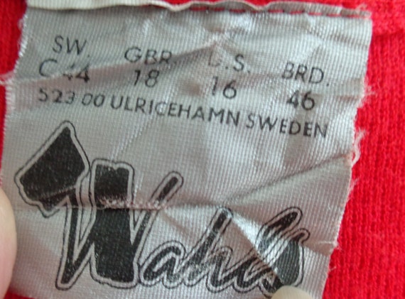 Wahls Sweden 1980's Sweater Vest - image 7