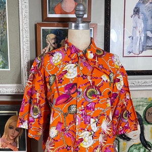 Di Ferri Italy 1980’s Men’s/Unisex Linen Shirt