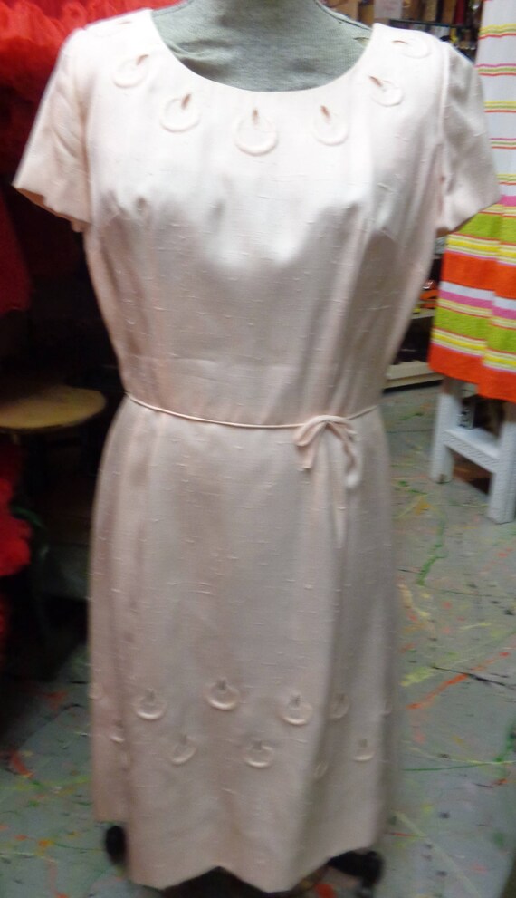 pale pink summer dress