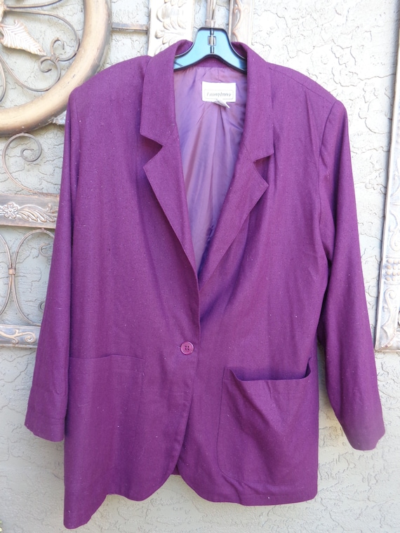 Fitting Image 1990's Women's Suit Jacket - image 2