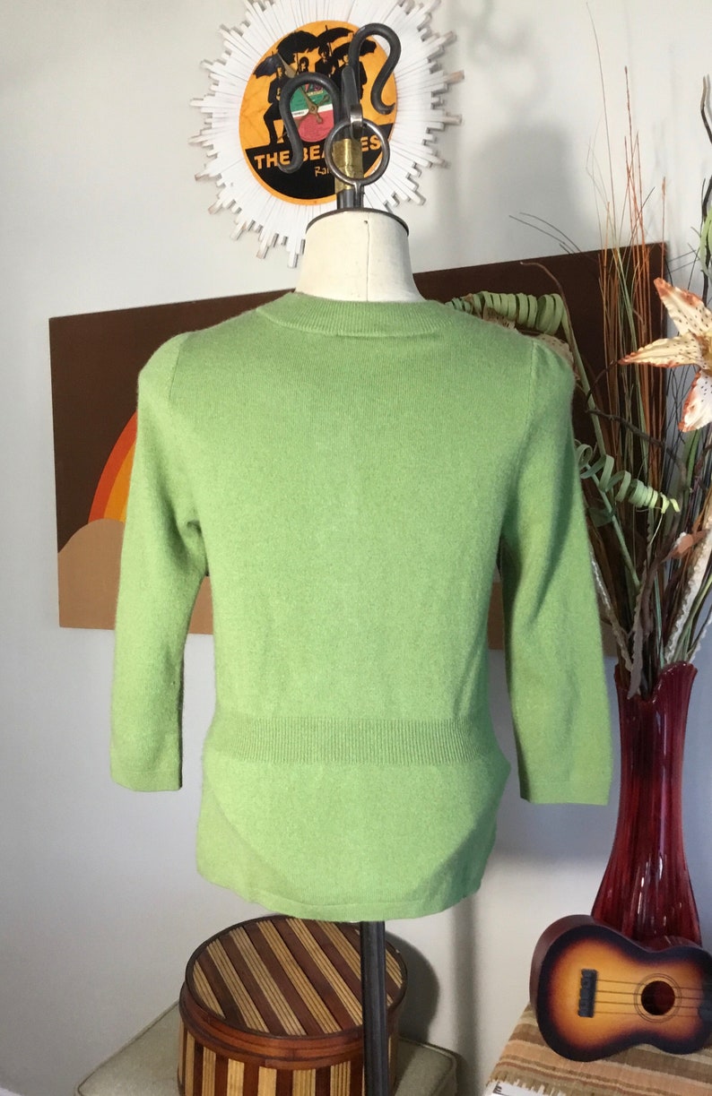 Ann Taylor 1990's Cashmere Sweater Petite image 4