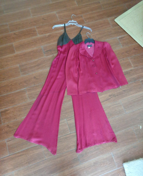 California Holiday Jumpsuit 2 Piece- VINTAGE 1970