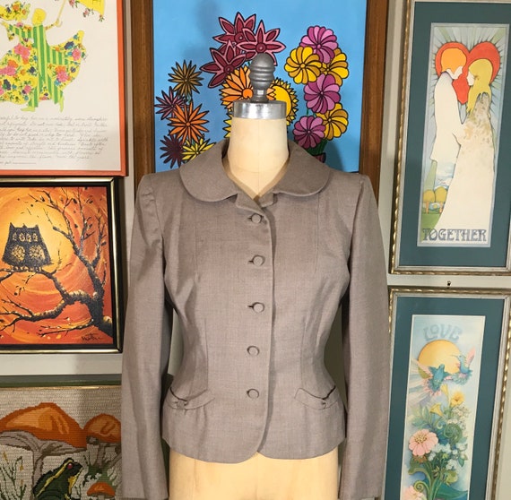 TOWNCLIFFE 1940's Ladies Wool Jacket - image 2