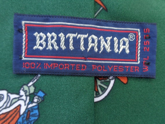 Brittania Vintage Auto Necktie - image 2