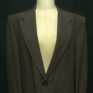 Puccini 1970s Polyester Brown Jacket image 1