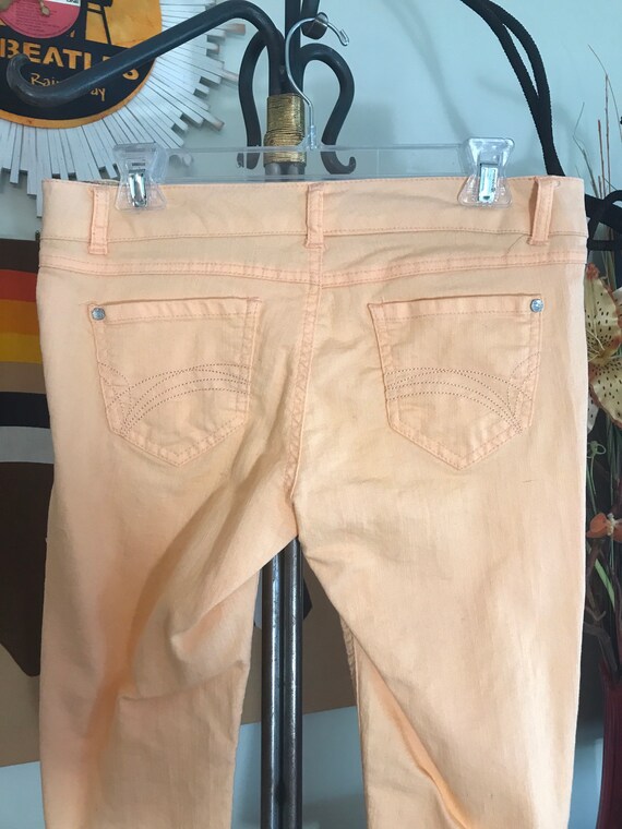 Boom Boom Jeans 1980'S Ladies Peach Capris - Etsy