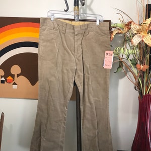 H.I.S. 1970's Flare Pants Dead Stock image 2