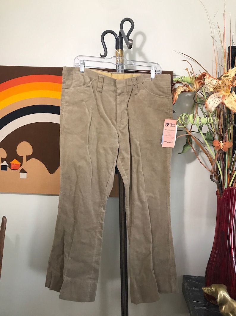 H.I.S. 1970's Flare Pants Dead Stock image 2