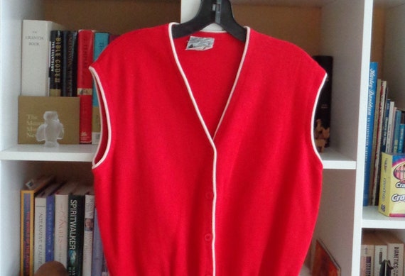 Wahls Sweden 1980's Sweater Vest - image 1