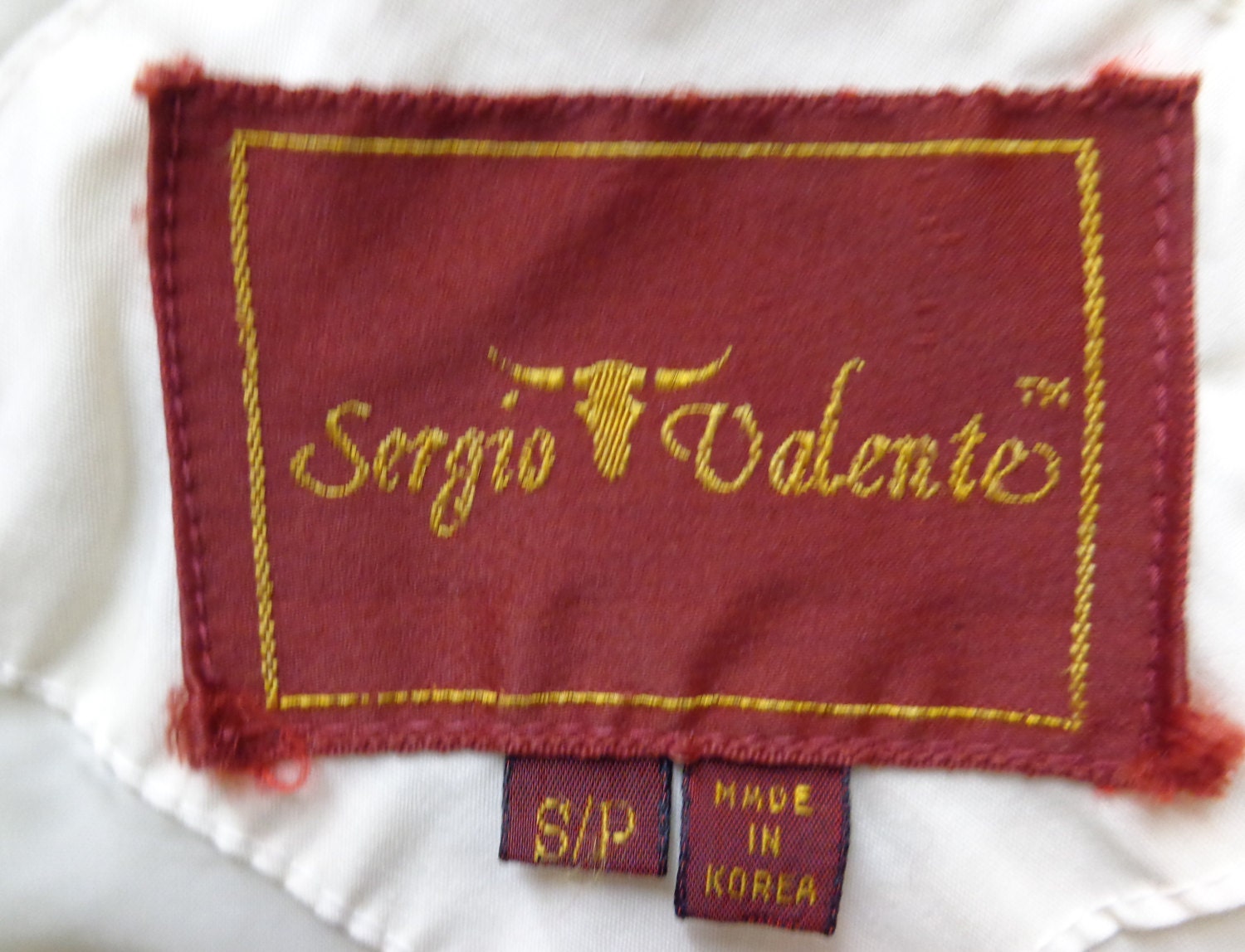 Sergio Valente VINTAGE Late 1970's Ladies Cream Color Etsy