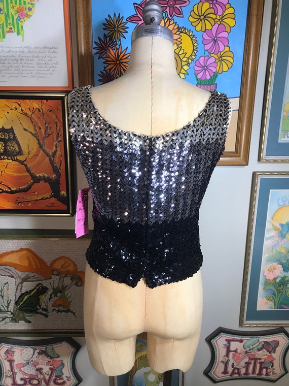 1960's Sequined Top - image 3