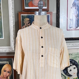 Fabindia 1980’s Men’s Banded Collar Shirt