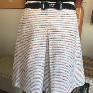 Tommy Hilfiger 1990s Ladies Red White and Blue Striped Skirt image 2