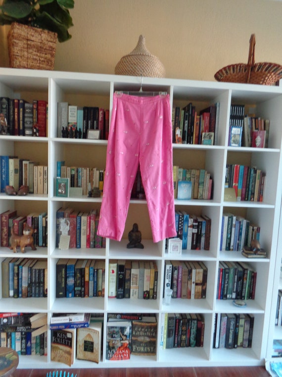 Lilly Pulitzer VINTAGE 1960's Pink Capris Pants